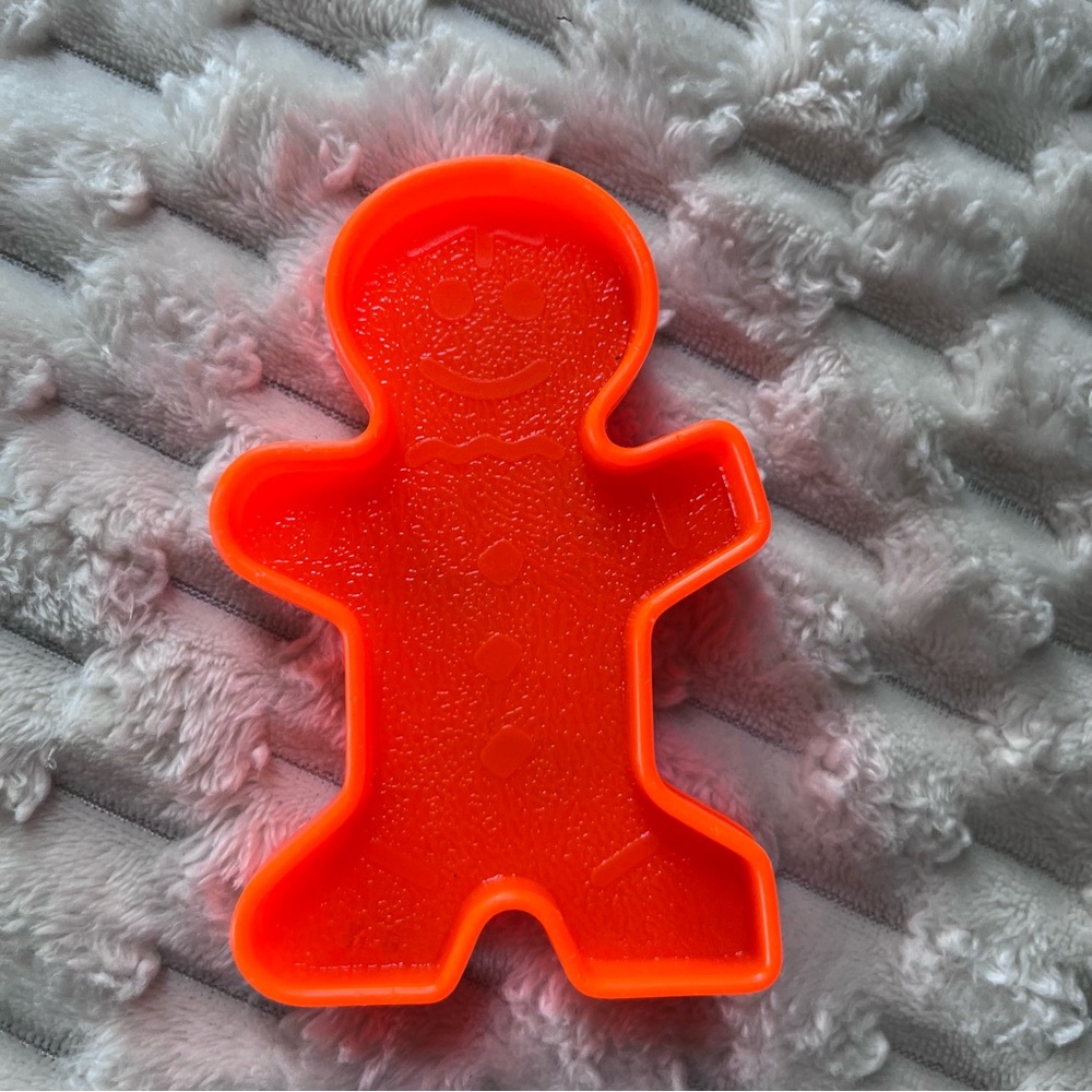 Vintage Mattel 1970’s Gingerbread Man Plastic Play Food or Cookie Cutter